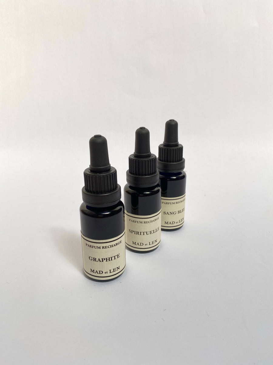 MAD et LEN リチャージオイル 50ml TERRE NOIRE Lava Rock Potpourri - Terre Noir – Hygge Life