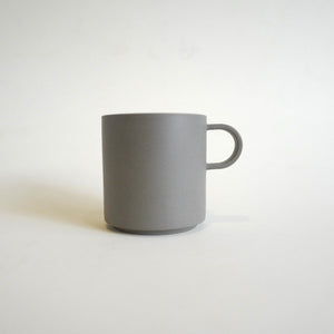 Hasami porcelain Mug Cup 385 ml Dark Gray