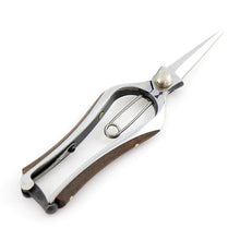 Toyama Hamono Walnut Handle Flower Snips