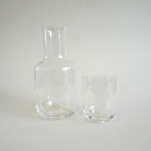 Toyo Sasaki Glass Night Carafe Set Clear glass and decanter