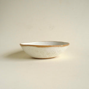 Spako Clay Shallow Bowl