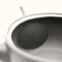 Close-up teapot strainer