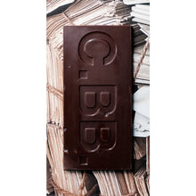 Chocolate bar with image of paper stationary bundles