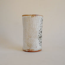 Spako Clay vase multi flower pattern and geometric texture