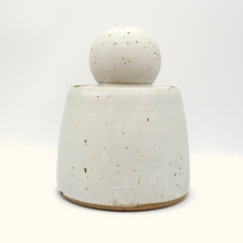 MH Studio ceramic jar on white background 