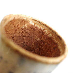 Spako Clay tumbler emboss pattern 
