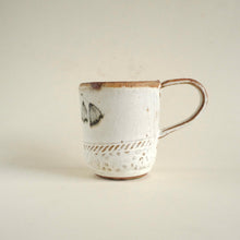 Spako Clay Mug,wildflower design