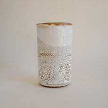 Spako Clay vase textile texture