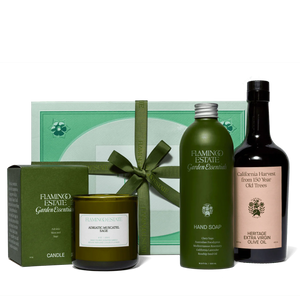 Flamingo Estate Mini Garden Tour products and gift box