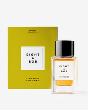 Eight & Bob perfume bottle and packaging on a white background