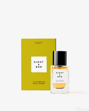 Eight & Bob perfume bottle and packaging on a white background