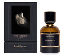 Meo Fusciuni - Last Season perfume and black box packaging