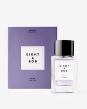 Eight & Bob perfume bottle and packaging on a white background