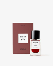 Eight & Bob perfume bottle with packaging on a white background