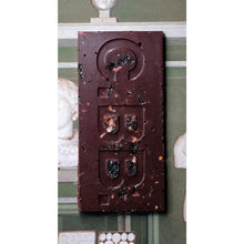 Chocolate bar with packaging of image in a museum setting