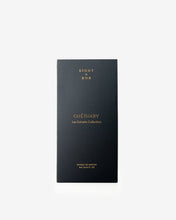 Eight & Bob Black perfume bottle packaging with gold text on a white background