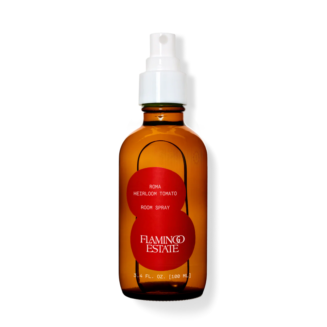 Room spray bottle in white background