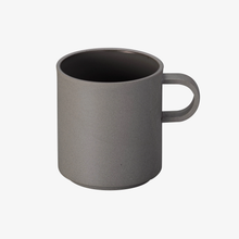 Hasami porcelain Mug Cup 385 ml Dark Gray