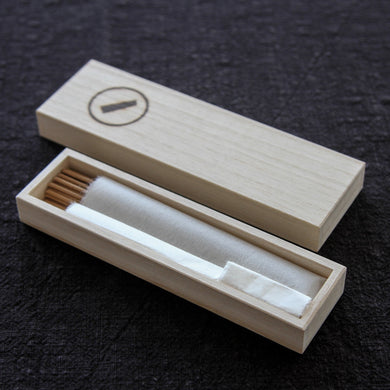 Aoiro Hadudo Rain Botanical Incense in Wooden box