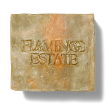 Flamingo Estate Green Goddess soap bar in white background 