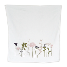 June and December Friendship Towel Pastel color wildflowers print