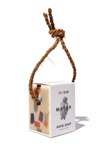 Mater Re-Bar Rope Soap, packaging