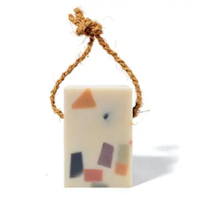 Mater Re-Bar Rope Soap, terrazzo pattern 