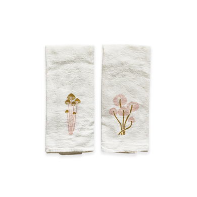 June and December Forest Mushrooms Napkins