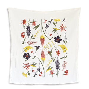 June & December Hummingbird Garden Tea Towel - Thumbnail 3