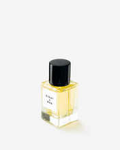 Eight & Bob The Original Perfume bottle with black cap and clear body on a white background