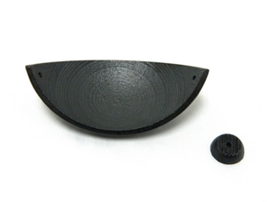 Cast Iron Bamboo Leaf Boat Incense Holder - S - The Give Store