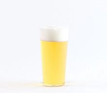 A Japanese Glassware Usuhari holding beer 