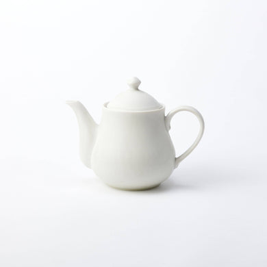 White tea pot