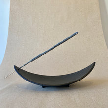 Cast Iron Bamboo Leaf Boat Incense Holder - L - The Give Store